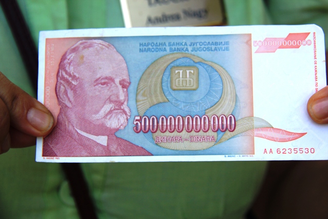 Yogoslavian currency