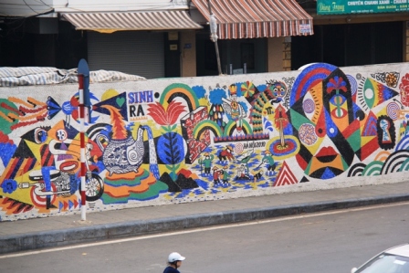 hanoi mural