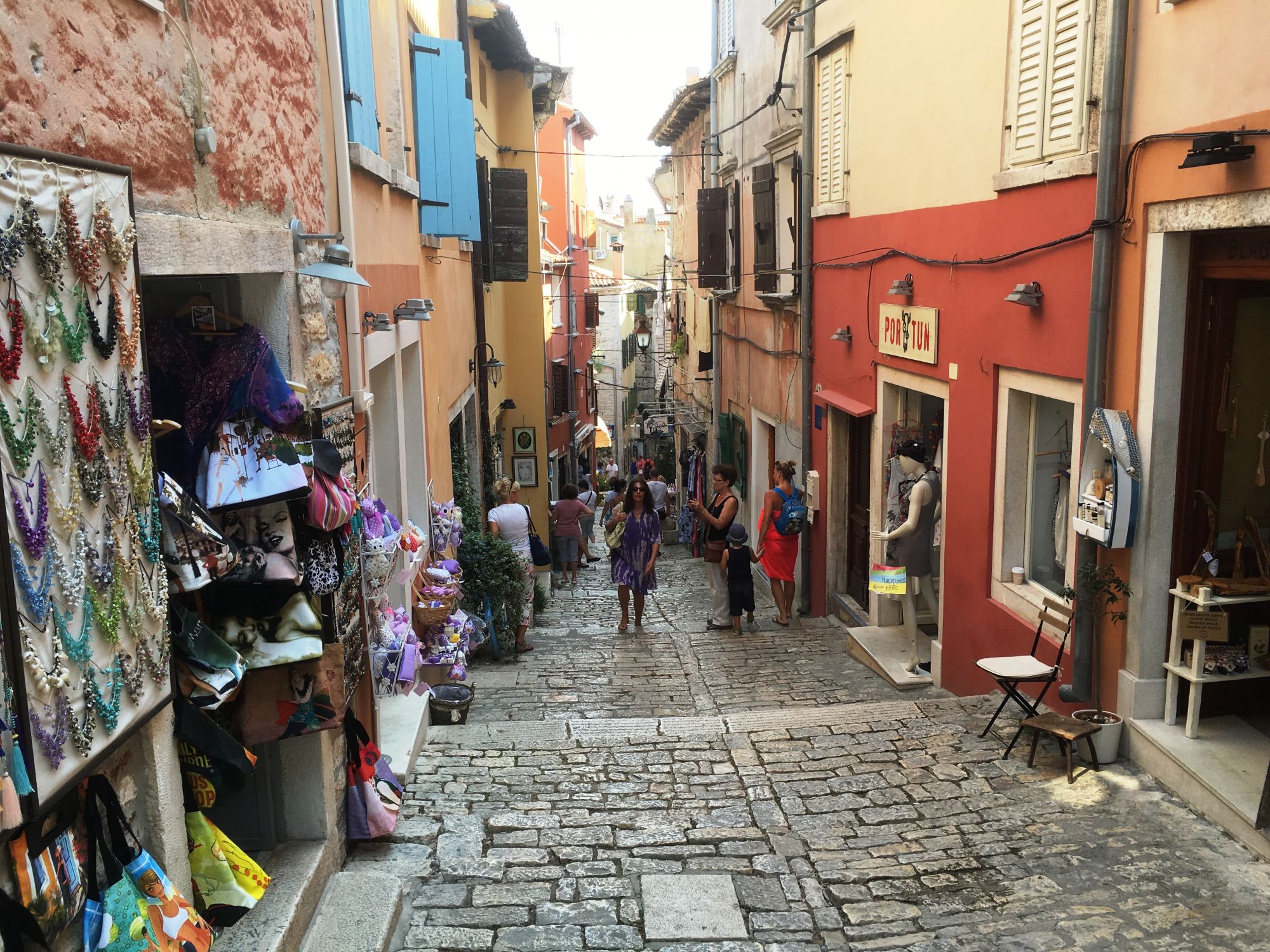 Rovinj Old Town street (c) Andy Mossack