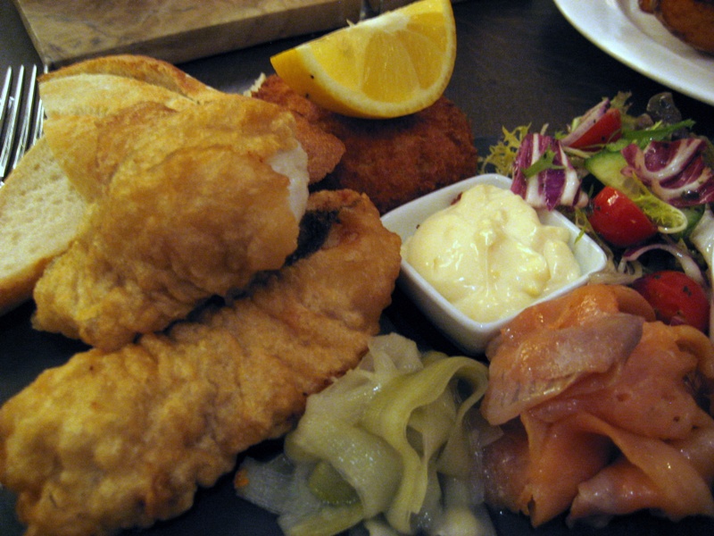 PS Florence Arms fish platter