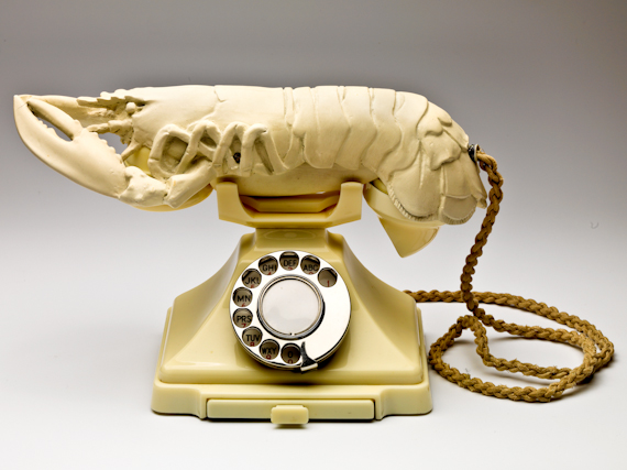 Dali White Telephone