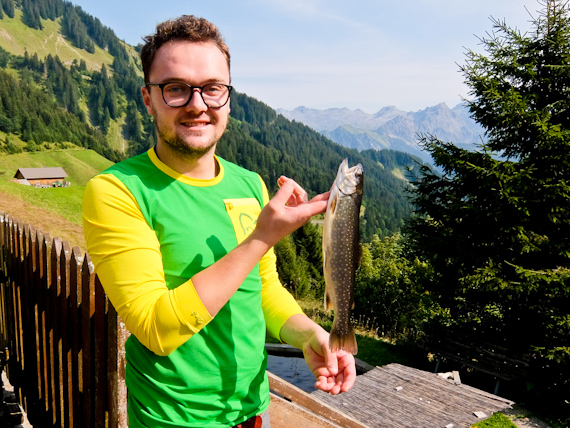 Alpenresort Chef with Fish