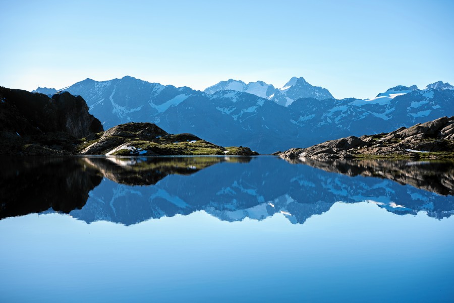 Bernina Pass Glacial Lakes