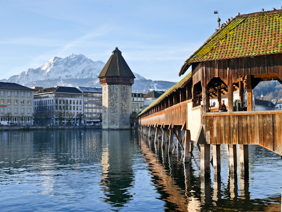 Covered Bridge Lucerne