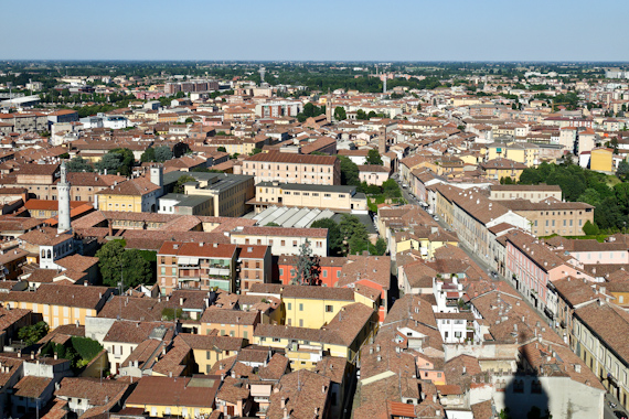 View from the Torrazzo Cremona