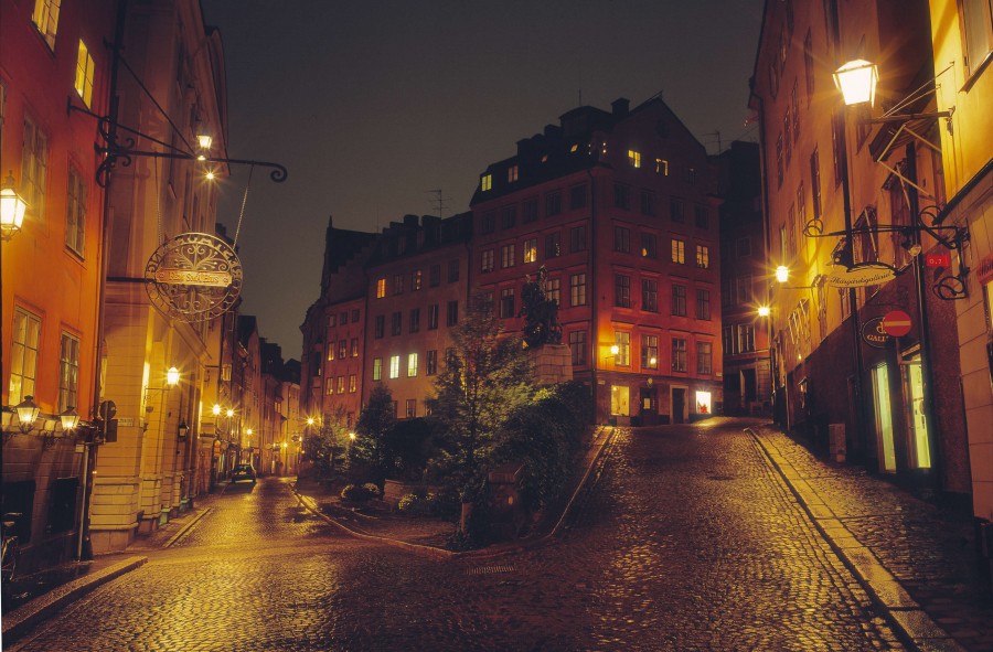 Old Town in night Photo Jeppe Wikstrom