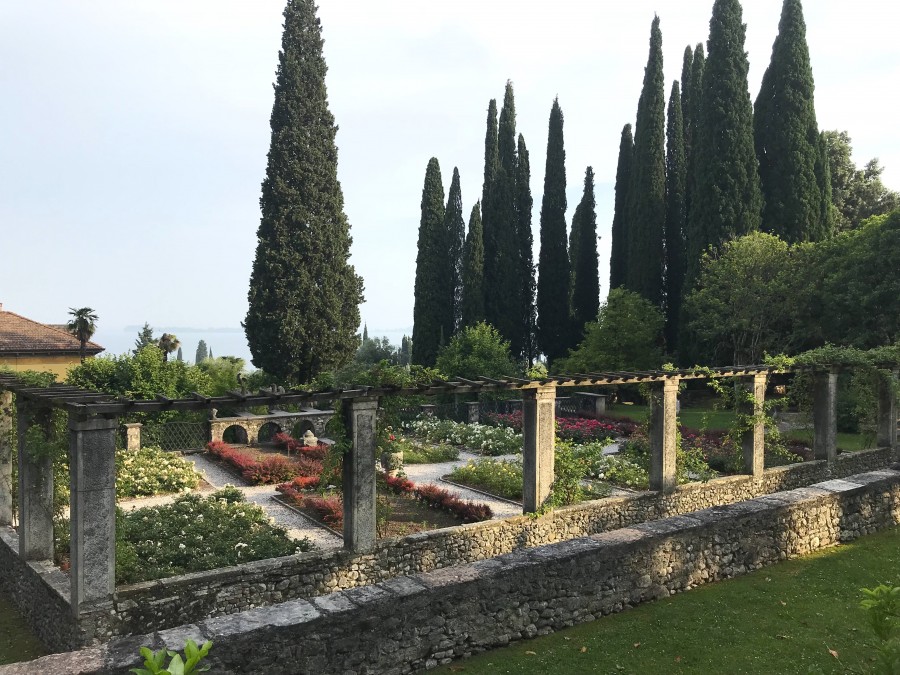 Garden at Vittoriale Degli Italiani © B.Watts