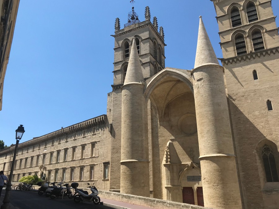 Montpellier’s Cathédrale St Pierre © B.Watts