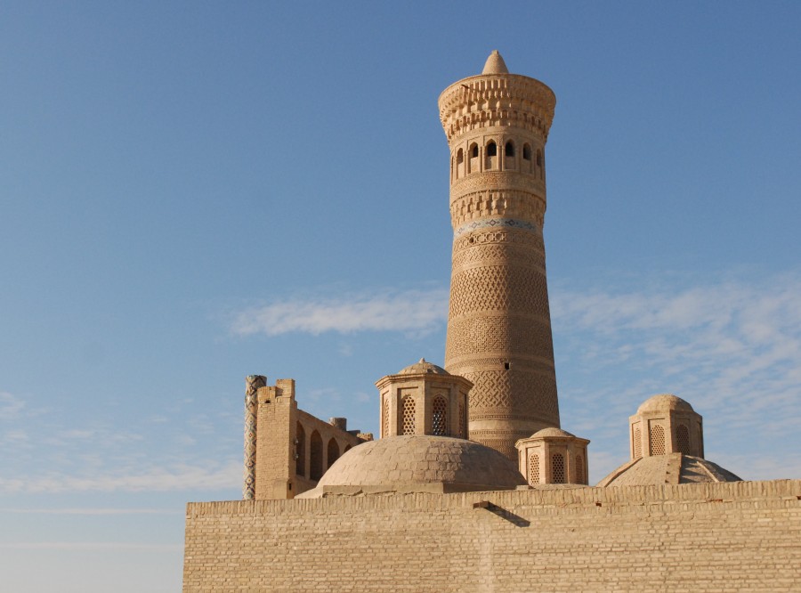 Kalyon Minar and domes Bukhara