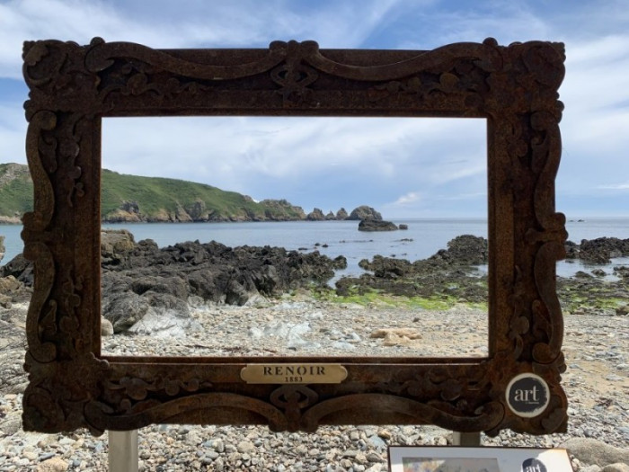 Renoir Walk frame 4 courtesy of Art for Guernsey e1595946174640