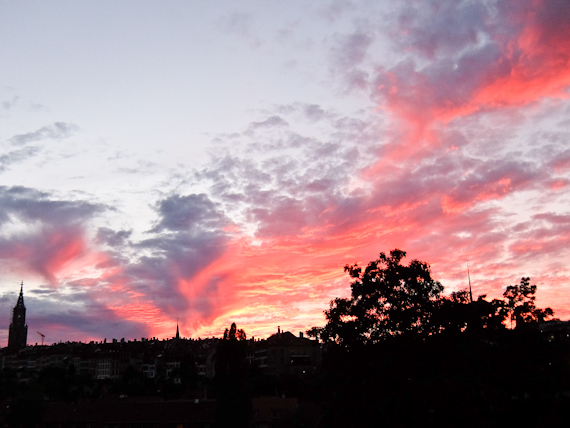 Sunset Bern