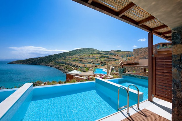 Andy Mossack reviews Daios Cove Hotel, a stunning hotel perched on a hidden Cretan rocky bay.