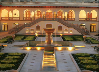 Anthea Gerrie reviews the The Rambagh Palace in Jaipur and walks in the footsteps of the Raj