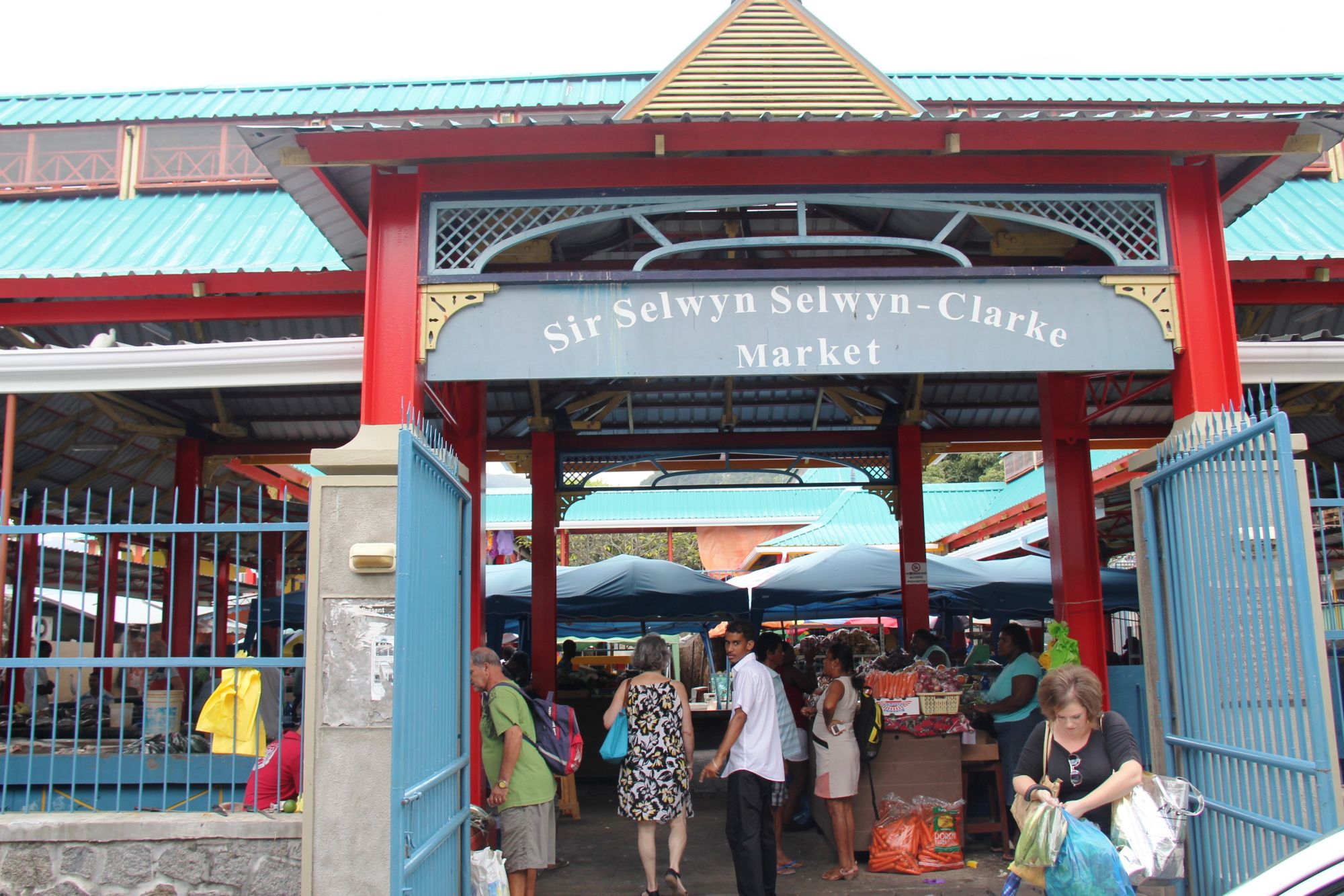 Seychelles Victoria market