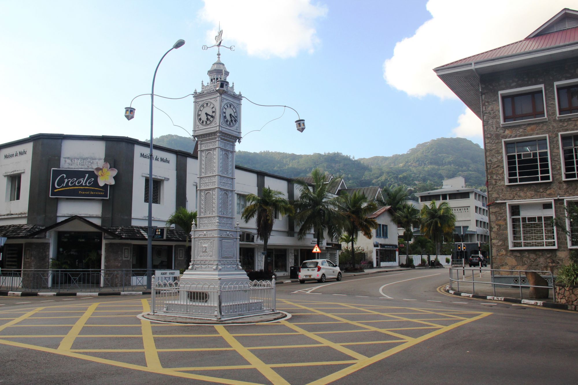 Seychelles victoria clock