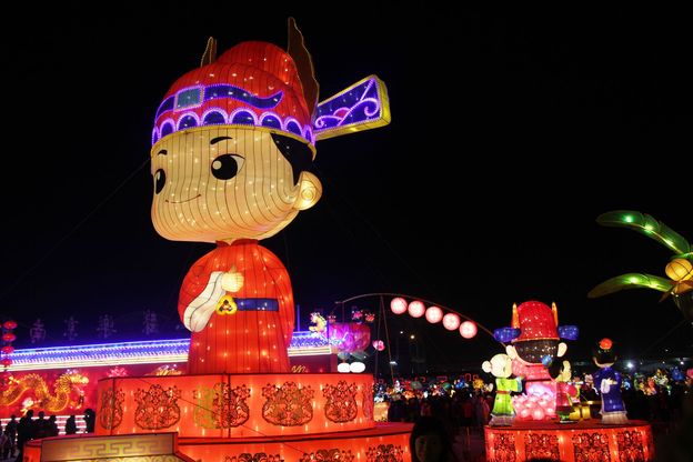 Andy Mossack reports back from the annual Taiwan Lantern Festival, a feast of colour and new year celebrations.