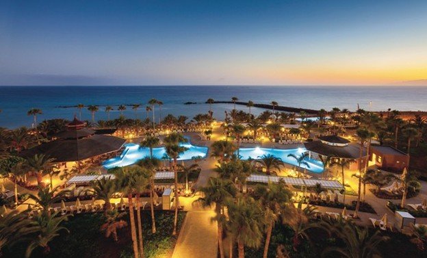 Lucy Daltroff stays at the Hotel Riu Palace on the Costa Adeje in Tenerife.