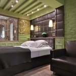 Solange Berchemin stays at the historic L'Hotel Du Chateau in Carcassonne.