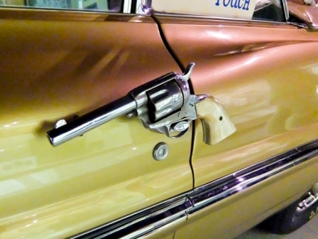 Alabama Music Hall of Fame pistol door handle