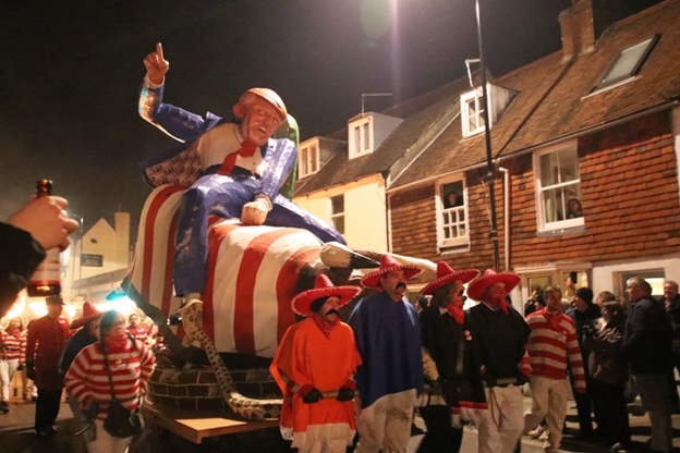 Colin Hockley reports back on the Lewes Bonfire Night Parade. A very spooky annual even