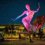 Mike Gerrard reveals the arty side of Las Vegas, which proves Sin City does have class and culture. Bliss Dance by Night credit Barry Torantosm