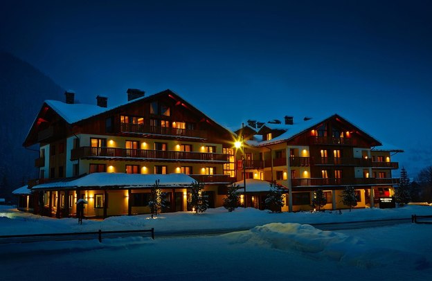 Andy Mossack stays at the Nira Montana Hotel in the foothills of Monte Bianco, italy;s version of Mont Blanc.