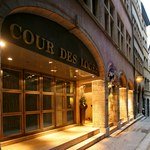 Anthea Gerrie reviews the Cour des Loges Hotel in Lyon. Cour des Loges exterior