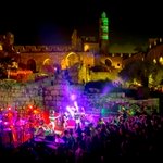 Mekudeshet music inside Tower of David