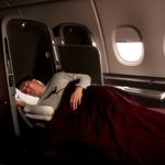Andy Mossack reviews Qantas Business Class cabin service and find it's almost like a hotel in the air. Qantas 151102 2627