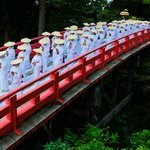 Nunobashi Kanjoe Festival Women Crossing Bridge