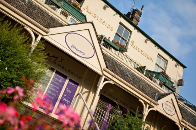 Terry Marsh reciews the Salutation Hotel in Ambleside, a spa hotel in one of the Lake District's historic towns.