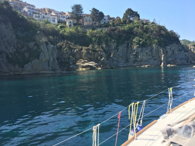 Andy Mossack enjoys a day out on the high sea as he explores sailboat charters in Campania.