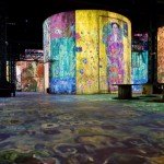 Anthea Gerrie visits the digital world of Atelier Des Lumieres in Paris. Klimt at Atelier des Lumieres2 credit Culture Spaces