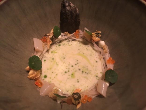 Razor clams at Rutz Weinbar and Restaurant
