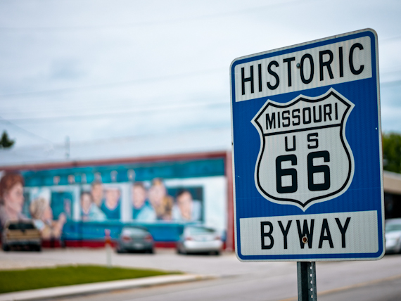 You can get your kicks on Missouri Music before you hit Route 66 if you start in St. Louis in the far east of Missouri.