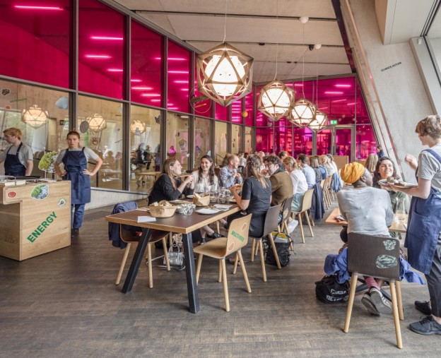 Anthea Gerrie reviews Studio Olafur Eliasson Kitchen at Tate Modern Studio Olafur Eliasson Kitchen at Terrace Bar as part of Olafur Eliasson In real life at Tate Modern London 2