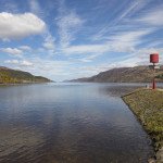 James Ruddy enjoys le Boat self drive cruising along the Caledonian Canal. The Caledonian Canal meets Loch Ness. Picture Visit Scotland and Kenny Lam.