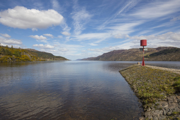 James Ruddy enjoys le Boat self drive cruising along the Caledonian Canal. The Caledonian Canal meets Loch Ness. Picture Visit Scotland and Kenny Lam.
