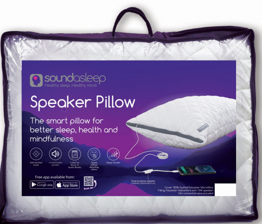 The sound asleep sales pillow