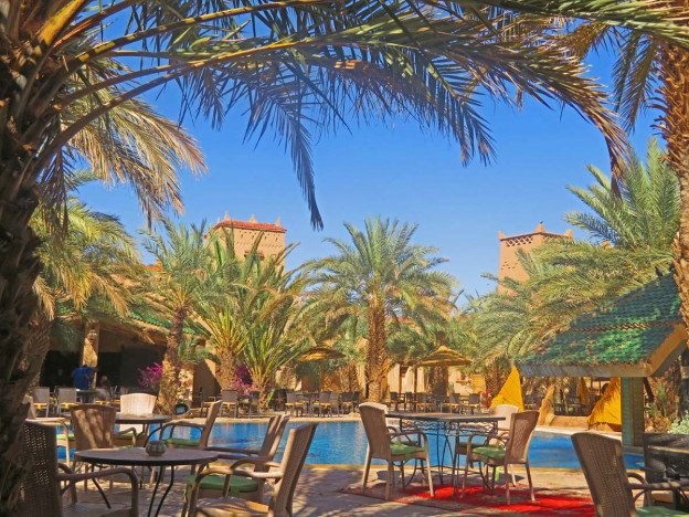 Solange Hando discovers the Kasbah Hotel Xaluca, a unique hotel at the doorway to the Sahara.