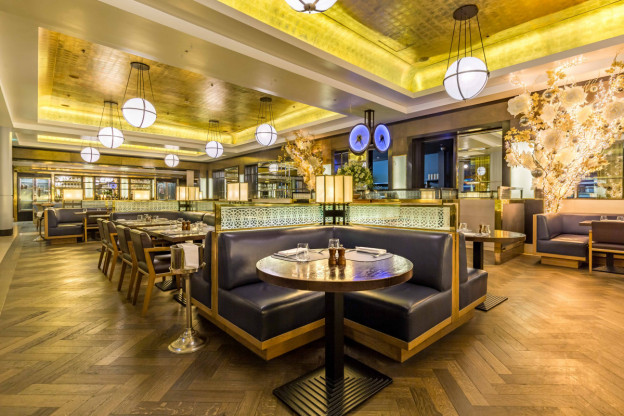 Andy Mossack eats at St. Pancras by Searcys, a brasserie within touching distance of the Eurostar.