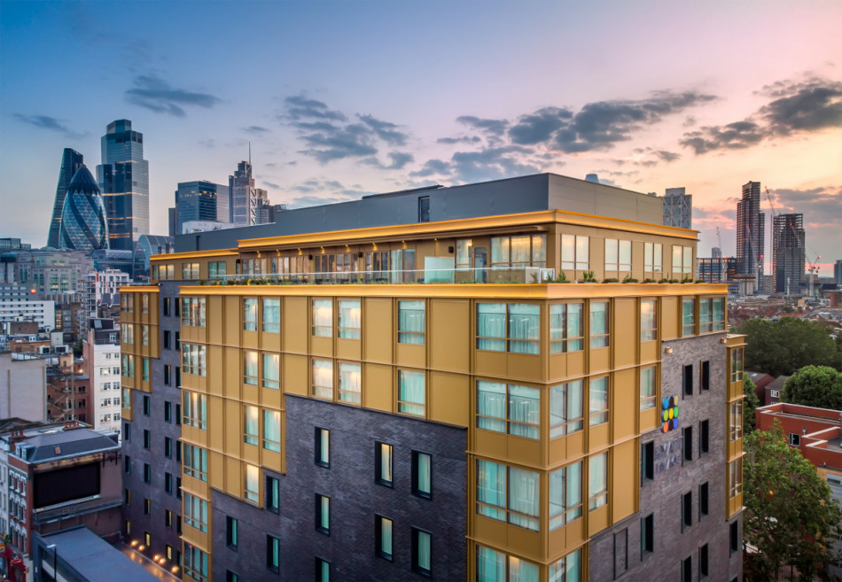 Hyatt Place London City East external view Hyatt Place London City East external view