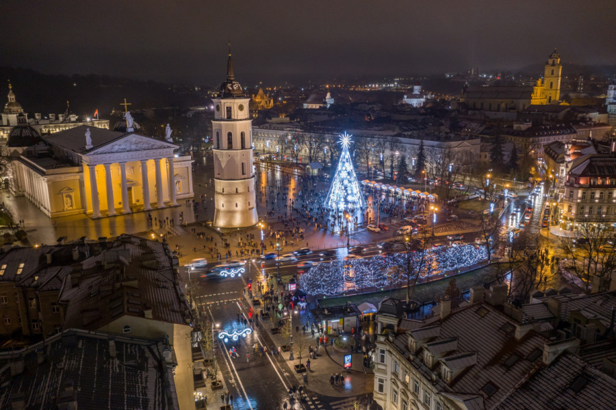 Woman in Vilnius