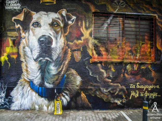 exploring Athens Street Art Tour photo album 5