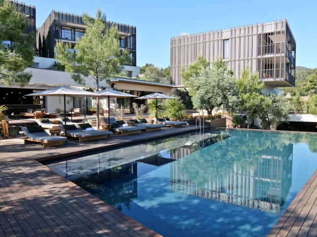 Maslina Resort Pool and Buildings