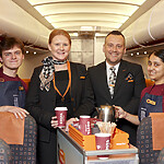 easyJet serving Costa Coffee onboard all flights