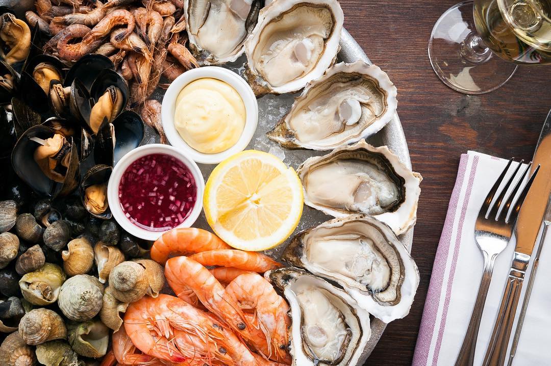 David Gerrie samples the seafood and fish fare at Wright Brothers Restaurant in Battersea Power Station.