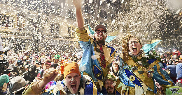 The Lucerne Carnival.