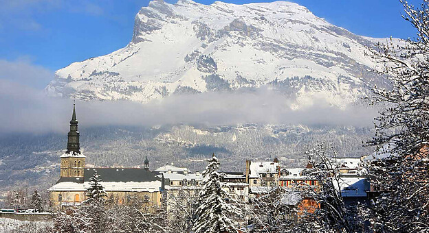 Saint Gervais by high-speed train.