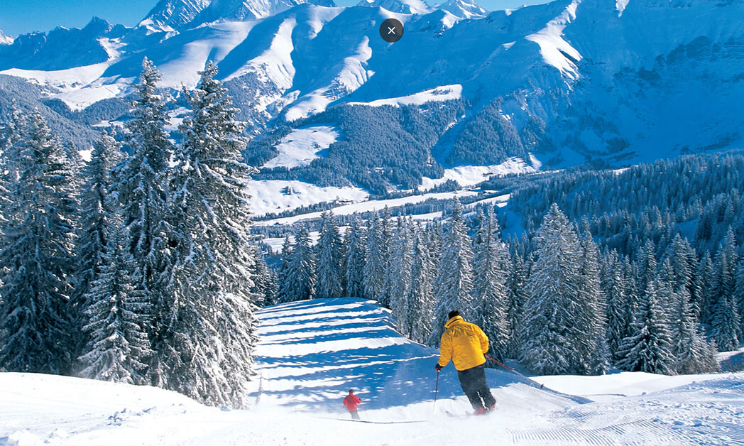 Saint Gervais by high-speed train.